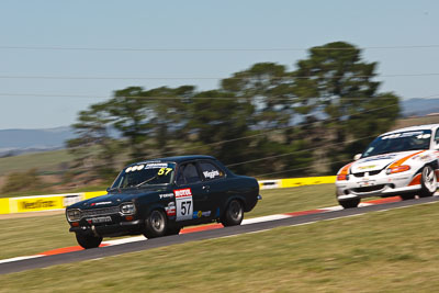 57;24-February-2012;57;Australia;Bathurst;Bathurst-12-Hour;Ford-Escort-Mk-I;Improved-Production;Mt-Panorama;NSW;New-South-Wales;Scott-Wiggins;auto;endurance;motion-blur;motorsport;racing;telephoto