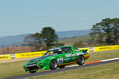 46;24-February-2012;Australia;Bathurst;Bathurst-12-Hour;Improved-Production;Kane-Vereker;Mazda-RX‒7;Mazda-RX7;Mt-Panorama;NSW;New-South-Wales;auto;endurance;motion-blur;motorsport;racing;telephoto