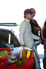 24-February-2012;Australia;Bathurst;Bathurst-12-Hour;Clearwater-Racing;Craig-Baird;Mt-Panorama;NSW;New-South-Wales;atmosphere;auto;endurance;motorsport;paddock;pitlane;portrait;racing;telephoto