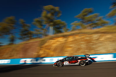 23;23;25-February-2012;Australia;Bathurst;Bathurst-12-Hour;David-Russell;JBS-Lago-Racing;Lamborghini-LP-600-GT3;Mt-Panorama;NSW;New-South-Wales;Roger-Lago;Wayne-Park;auto;endurance;motion-blur;motorsport;racing;wide-angle