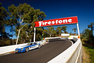 21;21;25-February-2012;Australia;Bathurst;Bathurst-12-Hour;Black-Falcon;Mercedes‒Benz-SLS-AMG-GT3;Mt-Panorama;NSW;New-South-Wales;Rob-Wilson;Sean-Patrick-Breslin;Sean-Paul-Breslin;Vimal-Mehta;auto;endurance;motorsport;racing;wide-angle