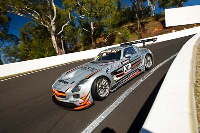 20;20;25-February-2012;Australia;Bathurst;Bathurst-12-Hour;Bret-Curtis;Erebus-Motorsport;Erebus-Racing;Jeroen-Bleekemolen;Mercedes‒Benz-SLS-AMG-GT3;Mt-Panorama;NSW;New-South-Wales;Peter-Hackett;Tim-Slade;auto;endurance;motorsport;racing;wide-angle