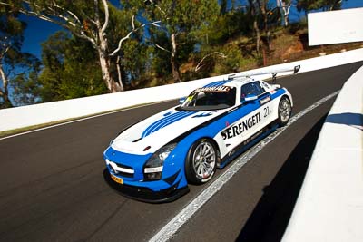 21;21;25-February-2012;Australia;Bathurst;Bathurst-12-Hour;Black-Falcon;Mercedes‒Benz-SLS-AMG-GT3;Mt-Panorama;NSW;New-South-Wales;Rob-Wilson;Sean-Patrick-Breslin;Sean-Paul-Breslin;Vimal-Mehta;auto;endurance;motorsport;racing;wide-angle