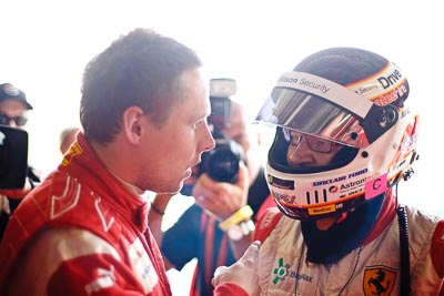 25-February-2012;50mm;Australia;Bathurst;Bathurst-12-Hour;John-Bowe;Maranello-Motorsport;Mt-Panorama;NSW;New-South-Wales;atmosphere;auto;endurance;motorsport;paddock;pitlane;portrait;racing