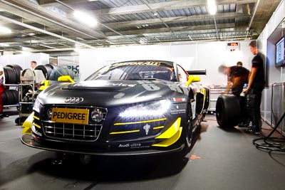 1;1;26-February-2012;Audi-R8-LMS;Australia;Bathurst;Bathurst-12-Hour;Christer-Jöns;Christopher-Mies;Darryl-OYoung;Mt-Panorama;NSW;New-South-Wales;Phoenix-Racing;Topshot;atmosphere;auto;endurance;motion-blur;motorsport;pitlane;racing;wide-angle