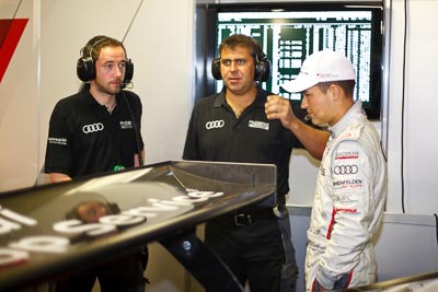 26-February-2012;50mm;Australia;Bathurst;Bathurst-12-Hour;Christopher-Mies;Mt-Panorama;NSW;New-South-Wales;Phoenix-Racing;atmosphere;auto;endurance;motorsport;paddock;pitlane;portrait;racing