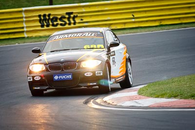 68;26-February-2012;68;Aaron-Harris;Australia;BMW-135i;Bathurst;Bathurst-12-Hour;David-Glasson;Dennis-Roderick;Motorsport-Services;Mt-Panorama;NSW;New-South-Wales;auto;endurance;motorsport;racing;super-telephoto