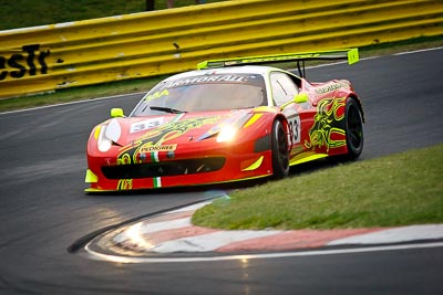 33;26-February-2012;33;Australia;Bathurst;Bathurst-12-Hour;Clearwater-Racing;Craig-Baird;Ferrari-458-Italia-GT3;Matt-Griffin;Mok-Weng-Sun;Mt-Panorama;NSW;New-South-Wales;auto;endurance;motorsport;racing;super-telephoto