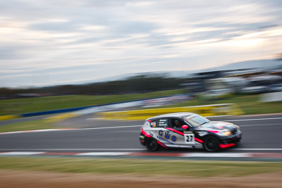 27;26-February-2012;27;Allan-Shephard;Australia;BMW-130i;Bathurst;Bathurst-12-Hour;Carl-Oberhauser;GWS-Personnel-Motorsport;Kean-Booker;Mt-Panorama;NSW;New-South-Wales;auto;endurance;motion-blur;motorsport;racing;wide-angle