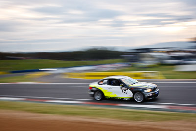 67;26-February-2012;67;Antony-Head;Australia;BMW-135i;Bathurst;Bathurst-12-Hour;John-De-Veth;Lewis-Scott;Motorsport-Services;Mt-Panorama;NSW;New-South-Wales;Todd-Murphy;auto;endurance;motion-blur;motorsport;racing;wide-angle