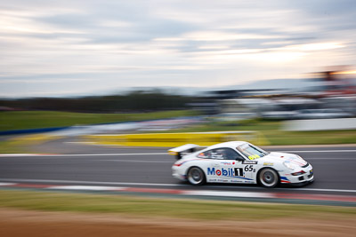 65;26-February-2012;65;Australia;Bathurst;Bathurst-12-Hour;Brett-Niall;Motorsport-Services;Mt-Panorama;NSW;New-South-Wales;Porsche-911-GT3-Cup-997;Scott-ODonnell;Simon-McLennon;auto;endurance;motion-blur;motorsport;racing;wide-angle