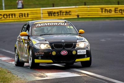 26;26;26-February-2012;Angus-Chapel;Australia;BMW-130i;Bathurst;Bathurst-12-Hour;GWS-Personnel-Motorsport;Mt-Panorama;NSW;New-South-Wales;Richard-Gartner;Tony-Prior;auto;endurance;motorsport;racing;super-telephoto