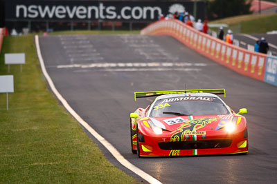 33;26-February-2012;33;Australia;Bathurst;Bathurst-12-Hour;Clearwater-Racing;Craig-Baird;Ferrari-458-Italia-GT3;Matt-Griffin;Mok-Weng-Sun;Mt-Panorama;NSW;New-South-Wales;auto;endurance;motorsport;racing;super-telephoto