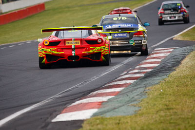 33;26-February-2012;33;Australia;Bathurst;Bathurst-12-Hour;Clearwater-Racing;Craig-Baird;Ferrari-458-Italia-GT3;Matt-Griffin;Mok-Weng-Sun;Mt-Panorama;NSW;New-South-Wales;auto;endurance;motorsport;racing;super-telephoto