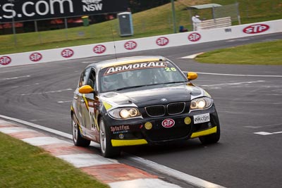 26;26;26-February-2012;Angus-Chapel;Australia;BMW-130i;Bathurst;Bathurst-12-Hour;GWS-Personnel-Motorsport;Mt-Panorama;NSW;New-South-Wales;Richard-Gartner;Tony-Prior;auto;endurance;motorsport;racing;telephoto