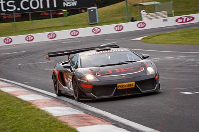 23;23;26-February-2012;Australia;Bathurst;Bathurst-12-Hour;David-Russell;JBS-Lago-Racing;Lamborghini-LP-600-GT3;Mt-Panorama;NSW;New-South-Wales;Roger-Lago;Wayne-Park;auto;endurance;motorsport;racing;telephoto