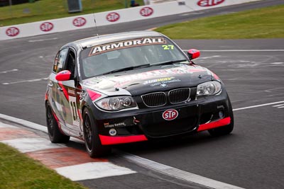 27;26-February-2012;27;Allan-Shephard;Australia;BMW-130i;Bathurst;Bathurst-12-Hour;Carl-Oberhauser;GWS-Personnel-Motorsport;Kean-Booker;Mt-Panorama;NSW;New-South-Wales;auto;endurance;motorsport;racing;telephoto