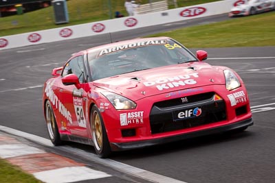 54;26-February-2012;54;Adam-Beechey;Anthony-Alford;Australia;Bathurst;Bathurst-12-Hour;Donut-King;Mt-Panorama;NSW;New-South-Wales;Nissan-GT‒R;Peter-Leemhuis;auto;endurance;motorsport;racing;telephoto