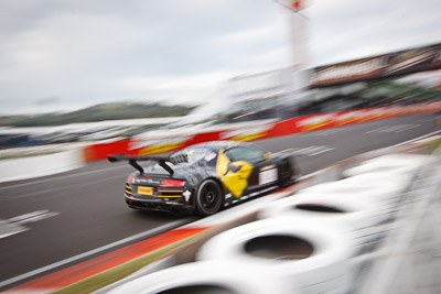 1;1;26-February-2012;Audi-R8-LMS;Australia;Bathurst;Bathurst-12-Hour;Christer-Jöns;Christopher-Mies;Darryl-OYoung;Mt-Panorama;NSW;New-South-Wales;Phoenix-Racing;auto;endurance;motion-blur;motorsport;racing;wide-angle