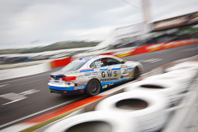 28;26-February-2012;Australia;BMW-335i;Bathurst;Bathurst-12-Hour;Christian-DAgostin;GWS-Personnel-Motorsport;Garth-Duffy;Mt-Panorama;NSW;New-South-Wales;Peter-ODonnell;auto;endurance;motion-blur;motorsport;racing;wide-angle