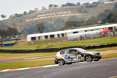 26;26;26-February-2012;Angus-Chapel;Australia;BMW-130i;Bathurst;Bathurst-12-Hour;GWS-Personnel-Motorsport;Mt-Panorama;NSW;New-South-Wales;Richard-Gartner;Tony-Prior;auto;endurance;motorsport;racing;telephoto