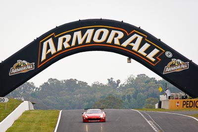 17;17;26-February-2012;Allan-Simonsen;Australia;Bathurst;Bathurst-12-Hour;Dominik-Farnbacher;Ferrari-458-Italia-GT3;John-Bowe;Maranello-Motorsport;Mt-Panorama;NSW;New-South-Wales;Peter-Edwards;auto;endurance;motorsport;racing;super-telephoto