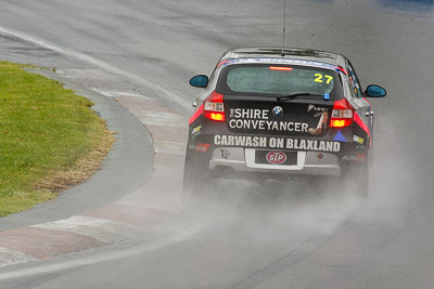 27;26-February-2012;27;Allan-Shephard;Australia;BMW-130i;Bathurst;Bathurst-12-Hour;Carl-Oberhauser;GWS-Personnel-Motorsport;Kean-Booker;Mt-Panorama;NSW;New-South-Wales;auto;endurance;motorsport;racing;rain;super-telephoto;wet