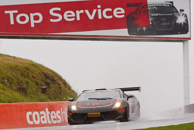 23;23;26-February-2012;Australia;Bathurst;Bathurst-12-Hour;David-Russell;JBS-Lago-Racing;Lamborghini-LP-600-GT3;Mt-Panorama;NSW;New-South-Wales;Roger-Lago;Wayne-Park;auto;endurance;motorsport;racing;rain;super-telephoto;wet