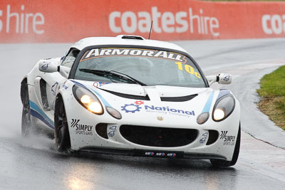 10;10;26-February-2012;Adam-Gowans;Australia;Bathurst;Bathurst-12-Hour;Chris-Lillington‒Price;Lotus-Exige-S;Mt-Panorama;NSW;New-South-Wales;Richard-Meins;auto;endurance;motorsport;racing;rain;super-telephoto;wet