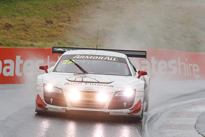 2;2;26-February-2012;Audi-R8-LMS;Australia;Bathurst;Bathurst-12-Hour;Craig-Lowndes;Mark-Eddy;Mt-Panorama;NSW;New-South-Wales;Phoenix-Racing;Warren-Luff;auto;endurance;motorsport;racing;rain;super-telephoto;wet