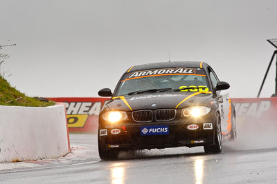 68;26-February-2012;68;Aaron-Harris;Australia;BMW-135i;Bathurst;Bathurst-12-Hour;David-Glasson;Dennis-Roderick;Motorsport-Services;Mt-Panorama;NSW;New-South-Wales;auto;endurance;motorsport;racing;rain;super-telephoto;wet