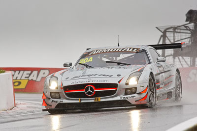 20;20;26-February-2012;Australia;Bathurst;Bathurst-12-Hour;Bret-Curtis;Erebus-Motorsport;Erebus-Racing;Jeroen-Bleekemolen;Mercedes‒Benz-SLS-AMG-GT3;Mt-Panorama;NSW;New-South-Wales;Peter-Hackett;Tim-Slade;auto;endurance;motorsport;racing;rain;super-telephoto;wet