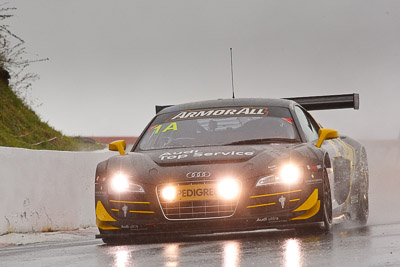 1;1;26-February-2012;Audi-R8-LMS;Australia;Bathurst;Bathurst-12-Hour;Christer-Jöns;Christopher-Mies;Darryl-OYoung;Mt-Panorama;NSW;New-South-Wales;Phoenix-Racing;auto;endurance;motorsport;racing;rain;super-telephoto;wet