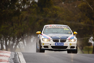 28;26-February-2012;Australia;BMW-335i;Bathurst;Bathurst-12-Hour;Christian-DAgostin;GWS-Personnel-Motorsport;Garth-Duffy;Mt-Panorama;NSW;New-South-Wales;Peter-ODonnell;auto;endurance;motorsport;racing;rain;super-telephoto;wet