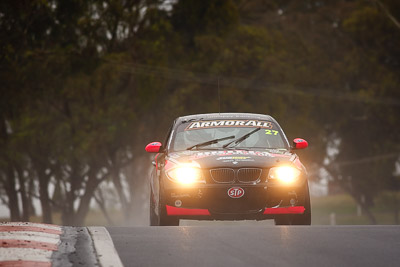 27;26-February-2012;27;Allan-Shephard;Australia;BMW-130i;Bathurst;Bathurst-12-Hour;Carl-Oberhauser;GWS-Personnel-Motorsport;Kean-Booker;Mt-Panorama;NSW;New-South-Wales;auto;endurance;motorsport;racing;rain;super-telephoto;wet