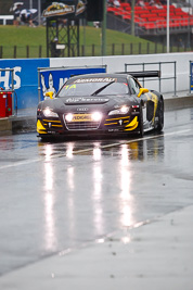 1;1;26-February-2012;Audi-R8-LMS;Australia;Bathurst;Bathurst-12-Hour;Christer-Jöns;Christopher-Mies;Darryl-OYoung;Mt-Panorama;NSW;New-South-Wales;Phoenix-Racing;auto;endurance;motorsport;pitlane;racing;rain;telephoto;wet