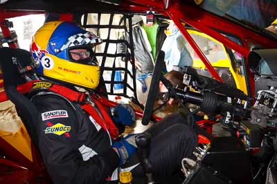 26-February-2012;Australia;Bathurst;Bathurst-12-Hour;Ivo-Breukers;Mt-Panorama;NSW;New-South-Wales;Red-Camel-Jordans;atmosphere;auto;endurance;in‒car;motorsport;paddock;pitlane;portrait;racing;wide-angle