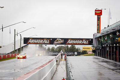 33;26-February-2012;33;Australia;Bathurst;Bathurst-12-Hour;Clearwater-Racing;Craig-Baird;Ferrari-458-Italia-GT3;Matt-Griffin;Mok-Weng-Sun;Mt-Panorama;NSW;New-South-Wales;Topshot;auto;endurance;motorsport;racing;rain;telephoto;wet