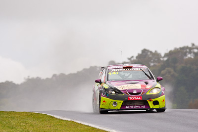 14;14;26-February-2012;Australia;Bathurst;Bathurst-12-Hour;Dallara-F304;Henk-Thijssen;Ivo-Breukers;Martin-Bailey;Mt-Panorama;NSW;New-South-Wales;Red-Camel-Jordans;Seat-Leon-20-TDI;auto;endurance;motorsport;racing;rain;super-telephoto;wet