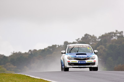 7;26-February-2012;7;Angus-Kennard;Australia;Bathurst;Bathurst-12-Hour;Dean-Herridge;John-ODowd;Maximum-Motorsport;Mt-Panorama;NSW;New-South-Wales;Subaru-Impreza-WRX-STI;auto;endurance;motorsport;racing;rain;super-telephoto;wet