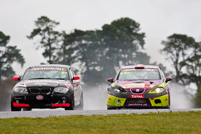 27;26-February-2012;27;Allan-Shephard;Australia;BMW-130i;Bathurst;Bathurst-12-Hour;Carl-Oberhauser;GWS-Personnel-Motorsport;Kean-Booker;Mt-Panorama;NSW;New-South-Wales;auto;endurance;motorsport;racing;rain;super-telephoto;wet