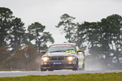 67;26-February-2012;67;Antony-Head;Australia;BMW-135i;Bathurst;Bathurst-12-Hour;John-De-Veth;Lewis-Scott;Motorsport-Services;Mt-Panorama;NSW;New-South-Wales;Todd-Murphy;auto;endurance;motorsport;racing;rain;super-telephoto;wet