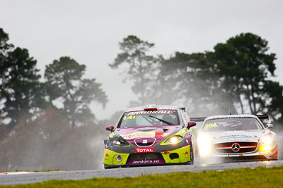 14;14;26-February-2012;Australia;Bathurst;Bathurst-12-Hour;Henk-Thijssen;Ivo-Breukers;Martin-Bailey;Mt-Panorama;NSW;New-South-Wales;Red-Camel-Jordans;Seat-Leon-20-TDI;auto;endurance;motorsport;racing;rain;super-telephoto;wet