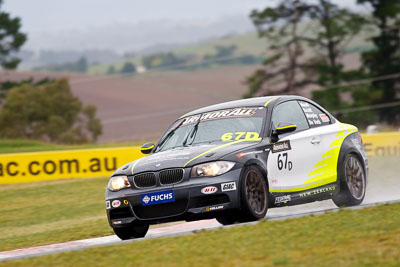 67;26-February-2012;67;Antony-Head;Australia;BMW-135i;Bathurst;Bathurst-12-Hour;John-De-Veth;Lewis-Scott;Motorsport-Services;Mt-Panorama;NSW;New-South-Wales;Todd-Murphy;auto;endurance;motorsport;racing;rain;super-telephoto;wet