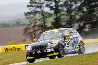 26;26;26-February-2012;Angus-Chapel;Australia;BMW-130i;Bathurst;Bathurst-12-Hour;GWS-Personnel-Motorsport;Mt-Panorama;NSW;New-South-Wales;Richard-Gartner;Tony-Prior;auto;endurance;motorsport;racing;rain;super-telephoto;wet