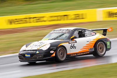 66;26-February-2012;Allan-Dippie;Australia;Bathurst;Bathurst-12-Hour;Bruce-Thomlinson;Mark-Maddren;Motorsport-Services;Mt-Panorama;NSW;New-South-Wales;Porsche-911-GT3-Cup-996;auto;endurance;motion-blur;motorsport;racing;rain;super-telephoto;wet