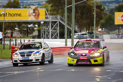 14;28;14;26-February-2012;Australia;BMW-335i;Bathurst;Bathurst-12-Hour;Christian-DAgostin;GWS-Personnel-Motorsport;Garth-Duffy;Henk-Thijssen;Ivo-Breukers;Martin-Bailey;Mt-Panorama;NSW;New-South-Wales;Peter-ODonnell;Red-Camel-Jordans;Seat-Leon-20-TDI;auto;endurance;motorsport;racing;rain;telephoto;wet