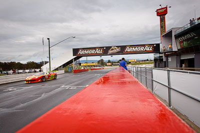 33;26-February-2012;33;Australia;Bathurst;Bathurst-12-Hour;Clearwater-Racing;Craig-Baird;Ferrari-458-Italia-GT3;Matt-Griffin;Mok-Weng-Sun;Mt-Panorama;NSW;New-South-Wales;auto;endurance;motorsport;racing;rain;wet;wide-angle