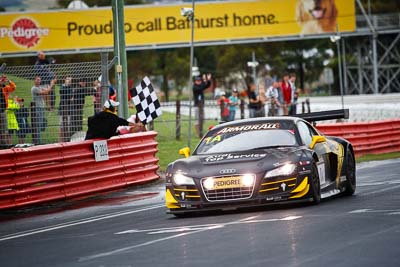 1;1;26-February-2012;Audi-R8-LMS;Australia;Bathurst;Bathurst-12-Hour;Christer-Jöns;Christopher-Mies;Darryl-OYoung;Mt-Panorama;NSW;New-South-Wales;Phoenix-Racing;Topshot;auto;endurance;finish;motorsport;racing;telephoto