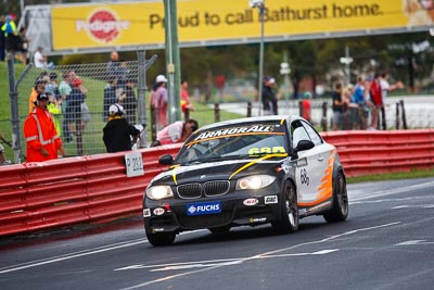 68;26-February-2012;68;Aaron-Harris;Australia;BMW-135i;Bathurst;Bathurst-12-Hour;David-Glasson;Dennis-Roderick;Motorsport-Services;Mt-Panorama;NSW;New-South-Wales;auto;endurance;finish;motorsport;racing;telephoto